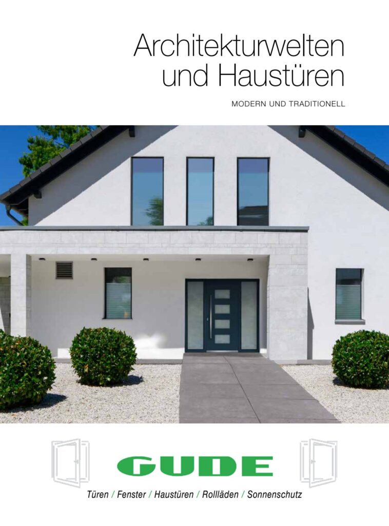 Titelseite: Egon Gude GmbH - Katalog Haustüren