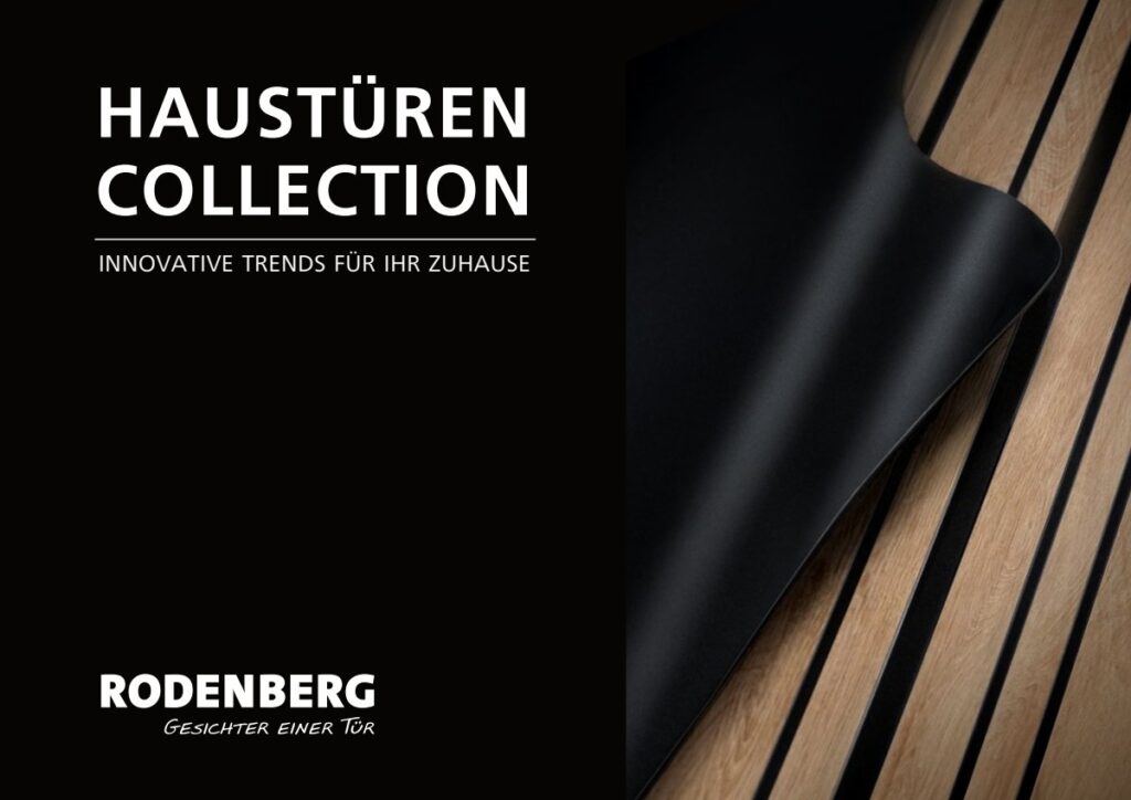 Titelseite: RODENBERG Haustüren