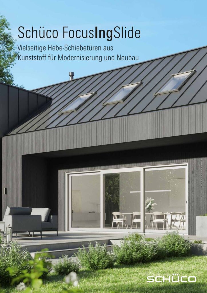 Titelseite: SCHÜCO Hebeschiebetüren